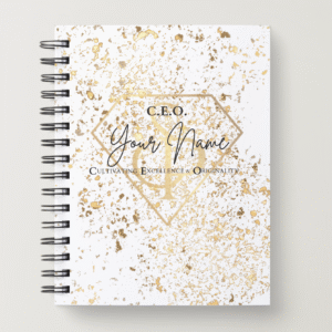 CEO Rise & Reign Journal - Small Spiral Notebook